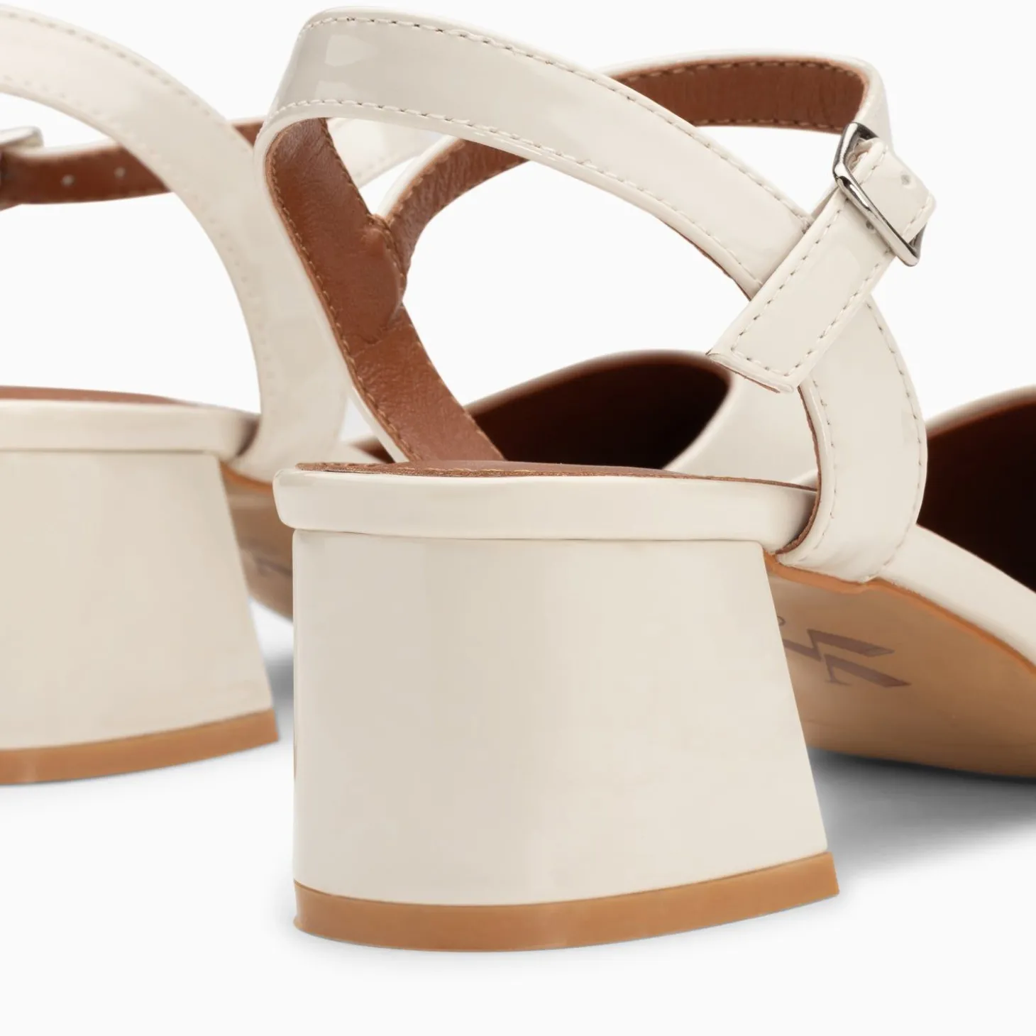 Babies A Talon Angelica Ivoire Vernies