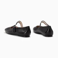 Ballerines Luce Noires A Doubles Brides