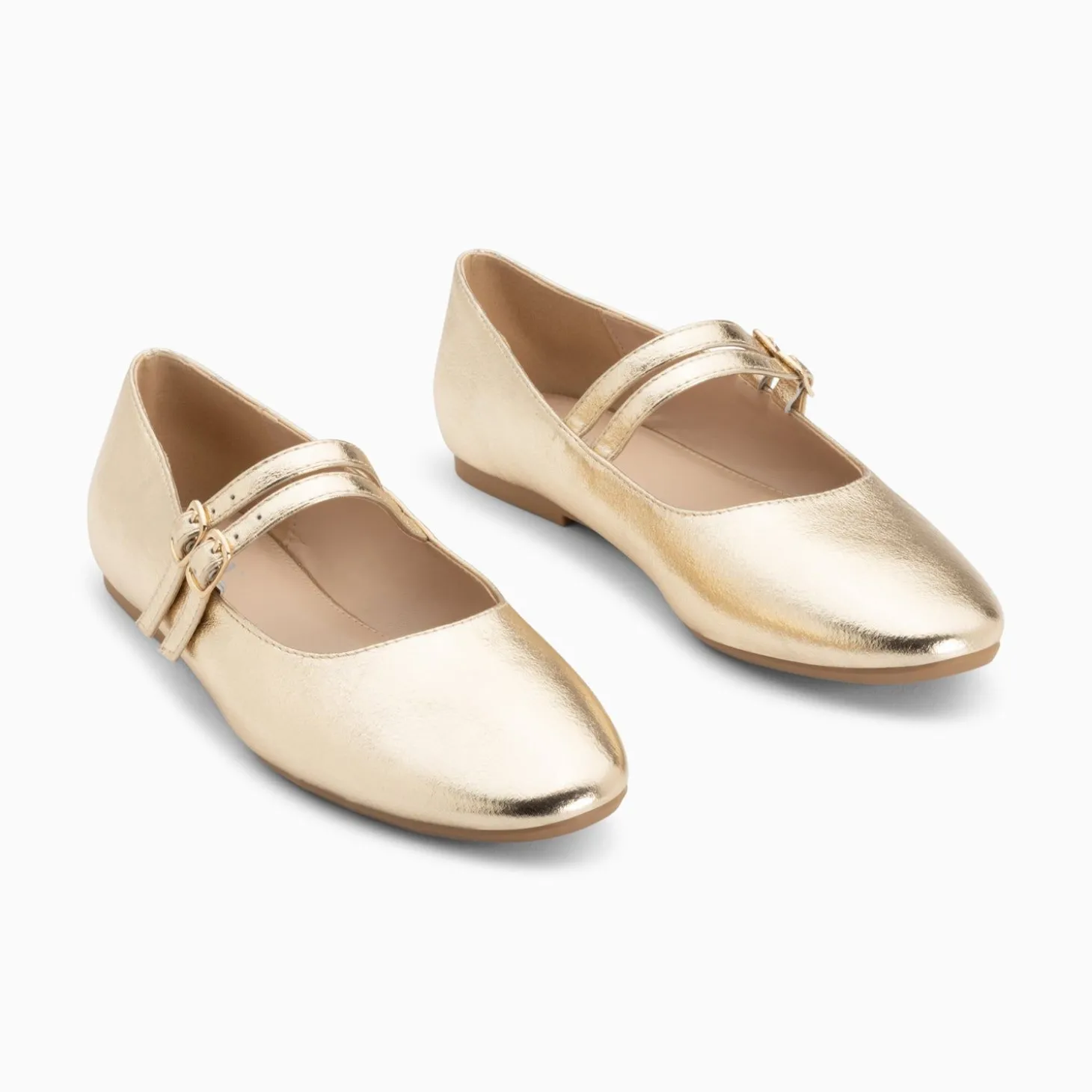 Ballerines Luce Or A Doubles Brides