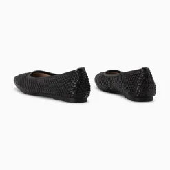 Ballerines Provence Tressees Noires