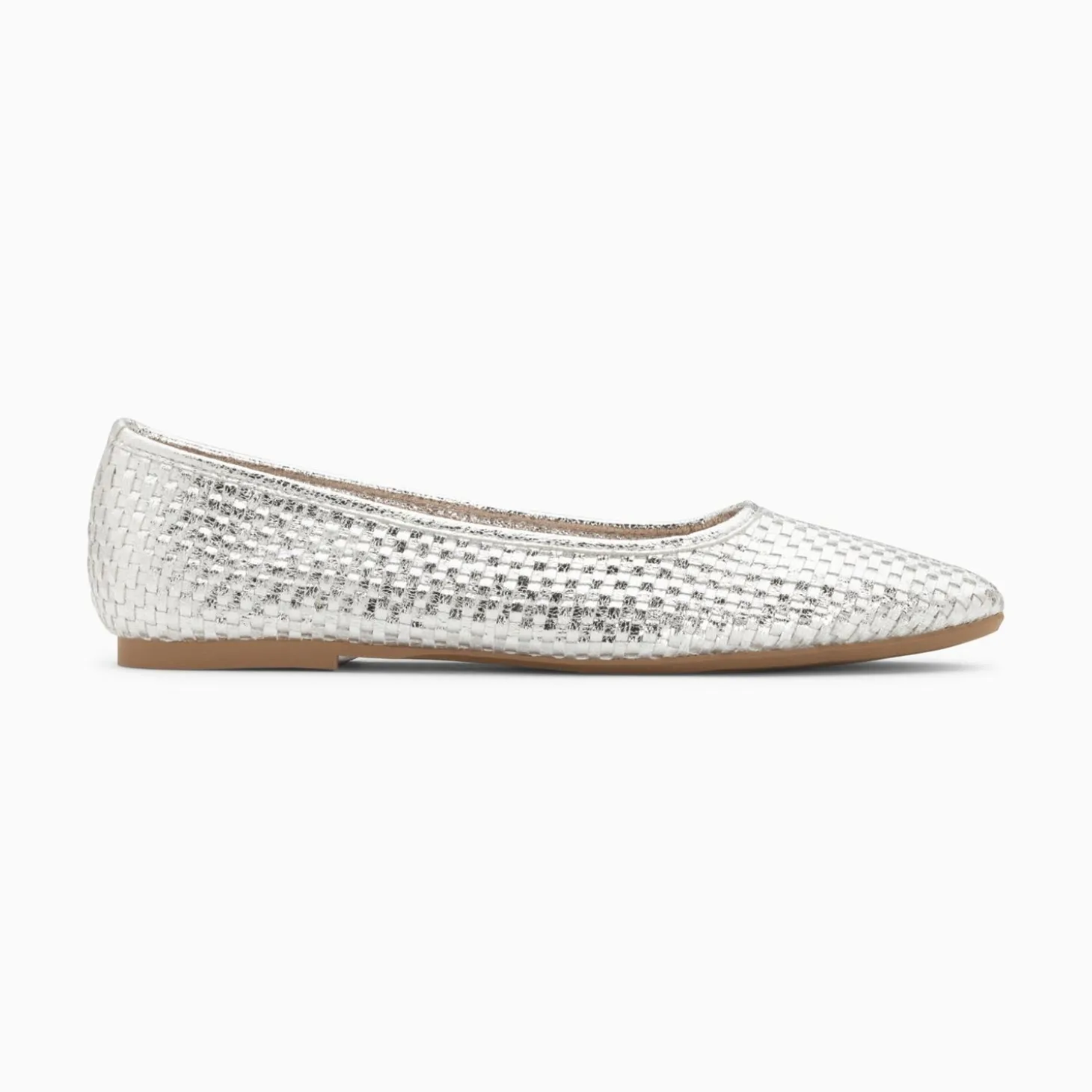 Ballerines Provence Tressees Argent