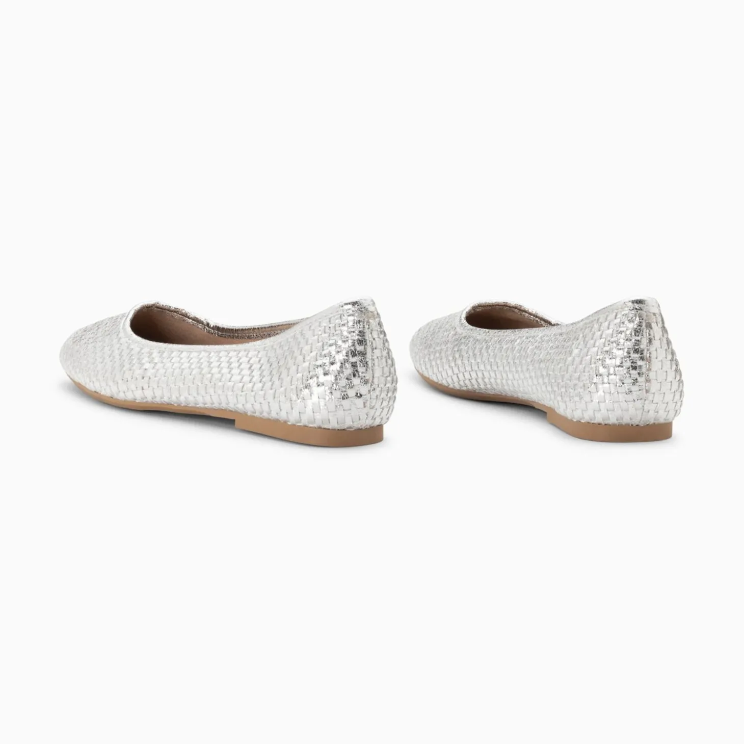 Ballerines Provence Tressees Argent