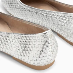 Ballerines Provence Tressees Argent