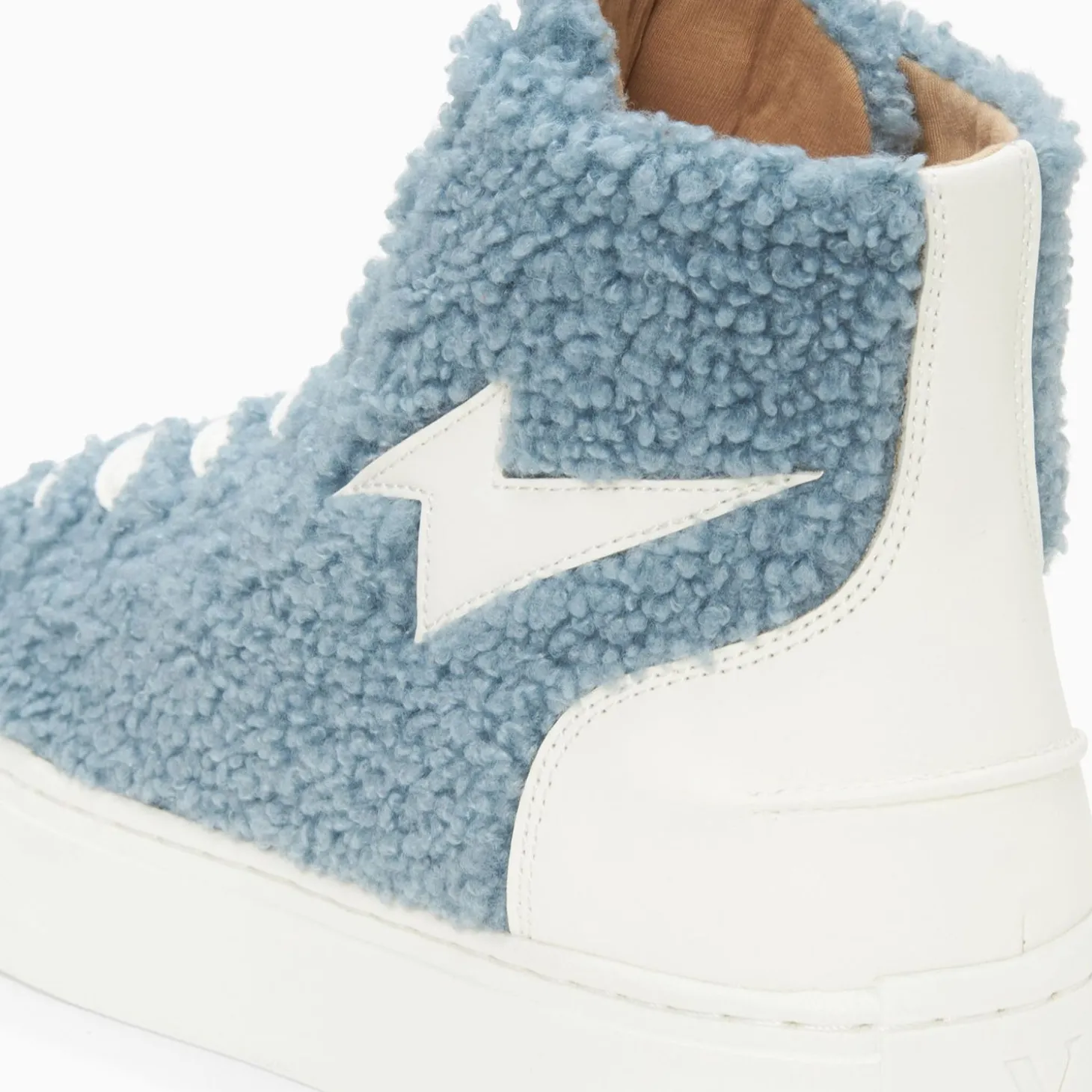 Baskets Eclair Alba Montantes Bleu-Gris