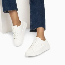 Baskets Eclair Angie Blanches Monochrome A Lacets
