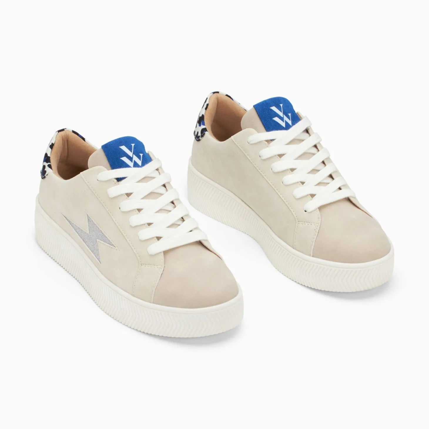 Baskets Eclair Berthe Beiges A Lacets