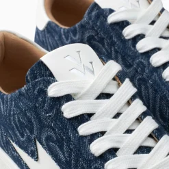 Baskets Eclair Enola Denim Coeur A Lacets