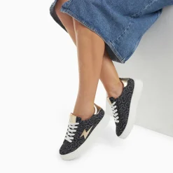 Baskets Eclair Enola Noir Coeur A Lacets