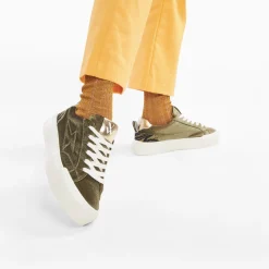 Baskets Eclair Jessie Kaki A Lacets