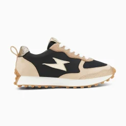 Baskets Eclair Kezia Noires A Semelle Running