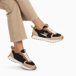 Baskets Eclair Kezia Noires A Semelle Running