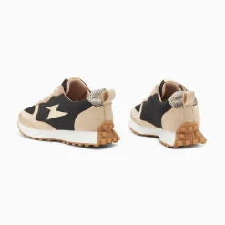 Baskets Eclair Kezia Noires A Semelle Running