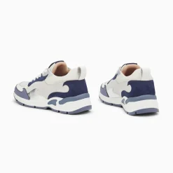 Baskets Flamme Arya Gris Et Bleu