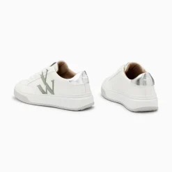 Baskets Monogramme Candice Blanc Et Vert