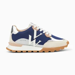 Baskets Monogramme Caterina Bleu A Semelle Running