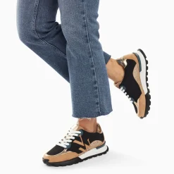 Baskets Monogramme Caterina Noir A Semelle Running