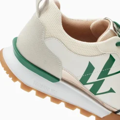 Baskets Monogramme Ombeline Vertes A Semelle Running