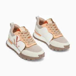 Baskets Monogramme Ombeline Orange A Semelle Running