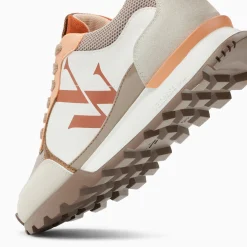 Baskets Monogramme Ombeline Orange A Semelle Running