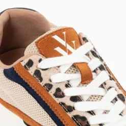 Baskets Pekka Bleu Nuit Et Beige A Semelle Running