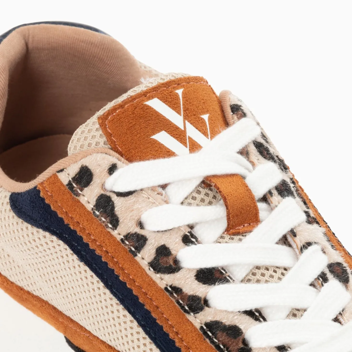 Baskets Pekka Bleu Nuit Et Beige A Semelle Running