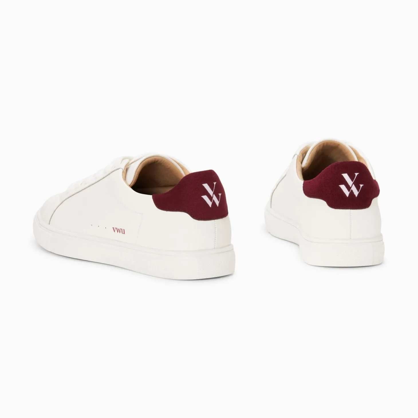 Baskets Steph Blanc Et Prune A Lacets