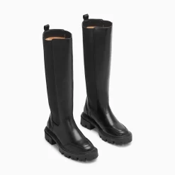 Bottes Becky Noires A Elastiques