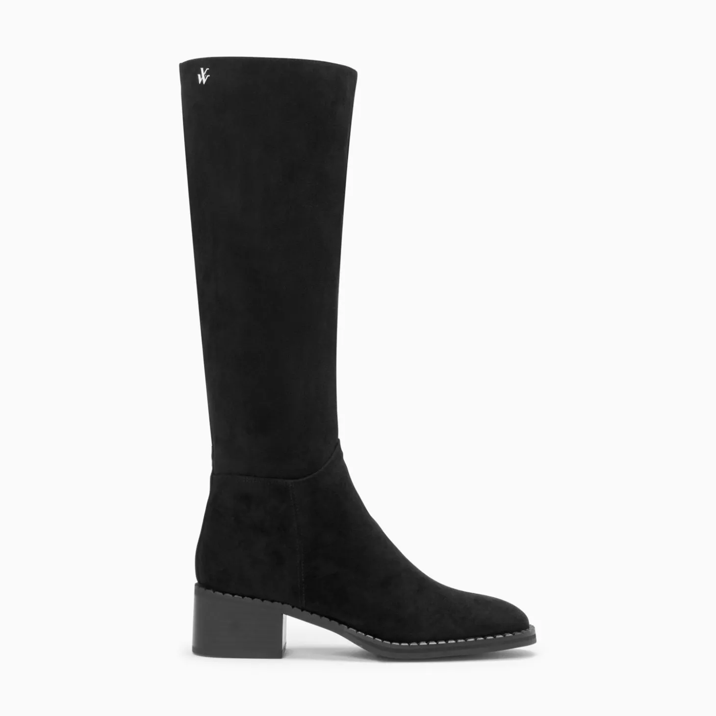 Bottes Irina Noires En Suedine