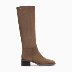 Bottes Irina Taupe En Suedine