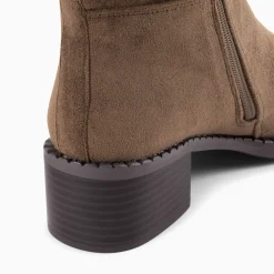 Bottes Irina Taupe En Suedine