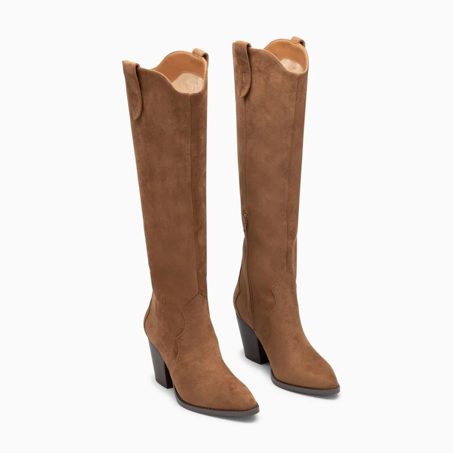 Bottes Santiags Sharon Camel A Talon