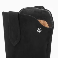 Bottes Santiags Sharon Noires A Talon