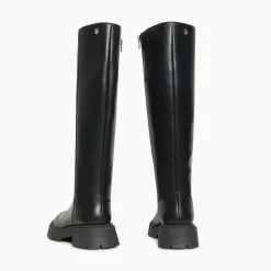 Bottes Sofia Noires A Semelle Crantee