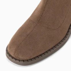 Bottines Chaussettes Bobby Taupe