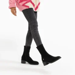 Bottines Chaussettes Bobby Noires