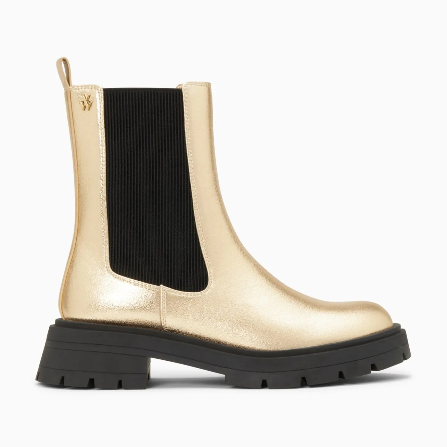 Bottines Chelsea Phoebe Or A Semelle Oversize