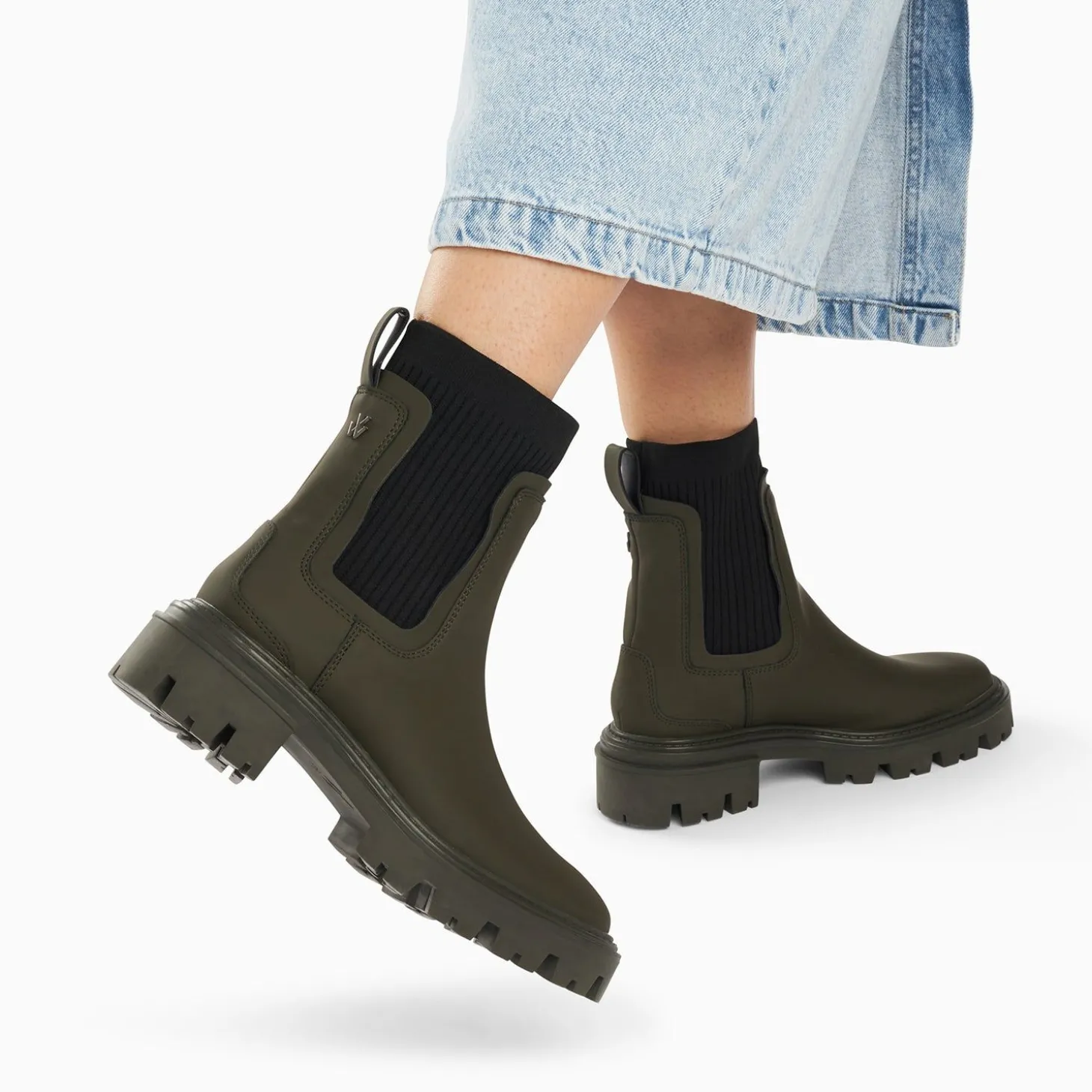 Bottines De Pluie Coline Kaki
