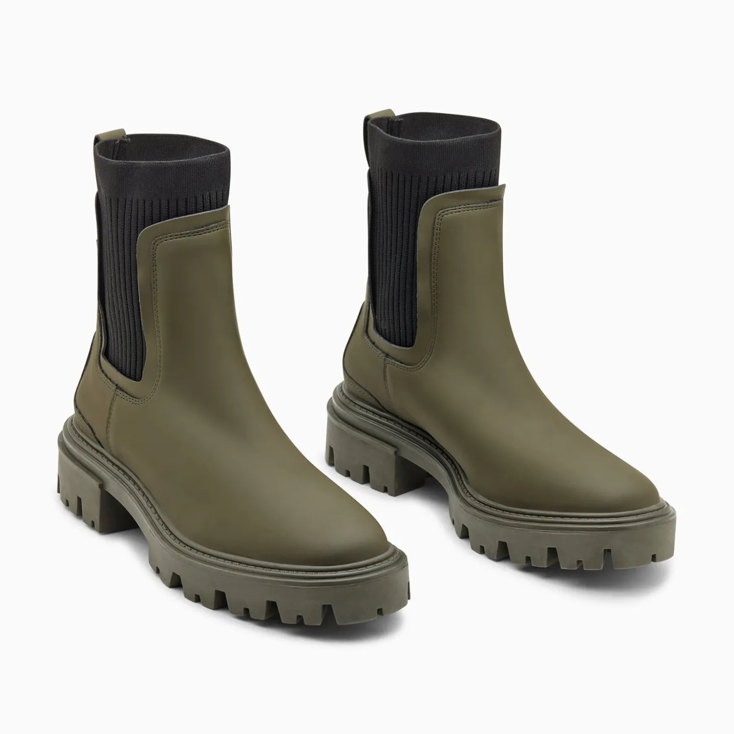 Bottines De Pluie Coline Kaki