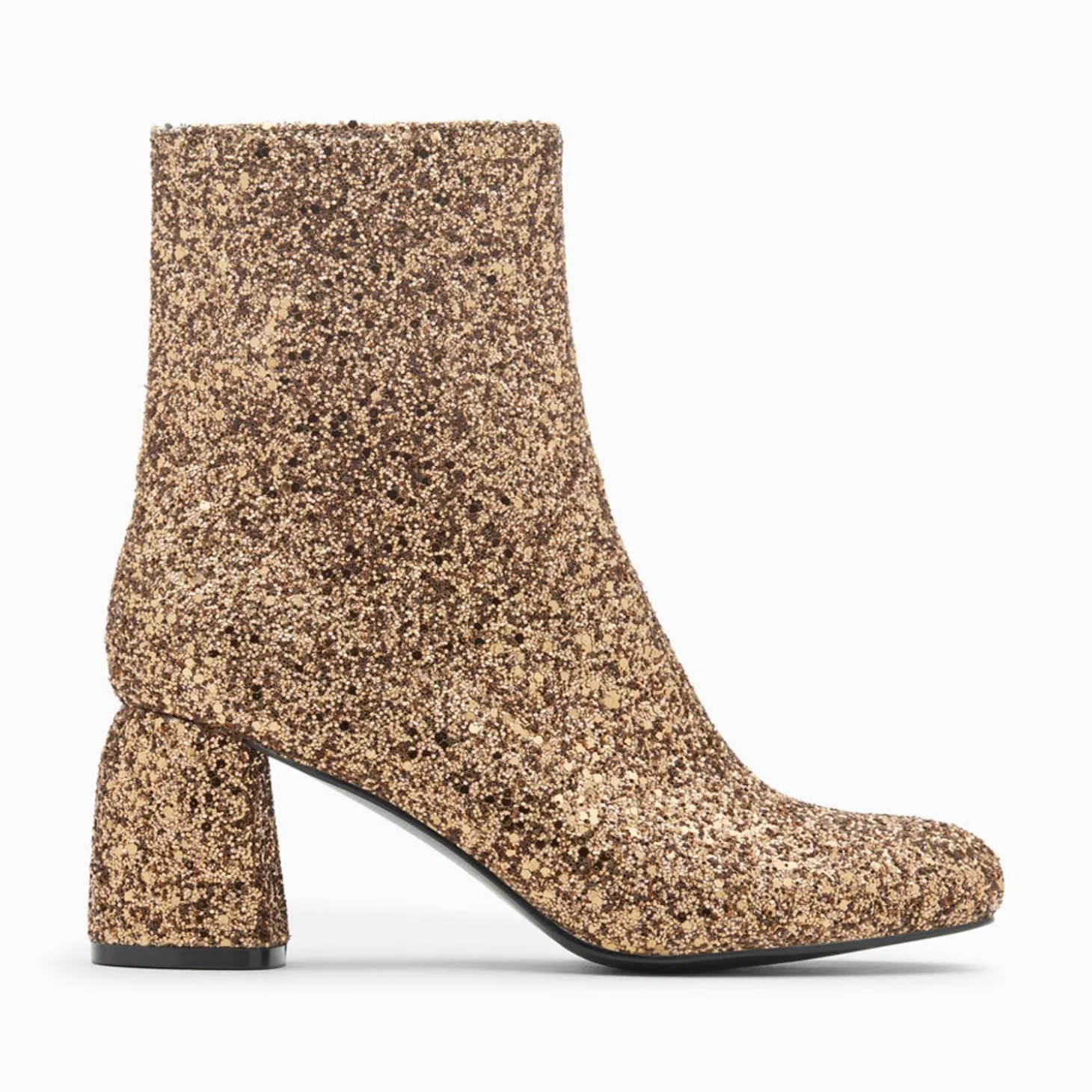 Bottines Pailletees Londres Bronze A Talon