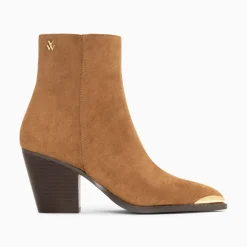 Bottines Santiags Jenn Camel A Talon