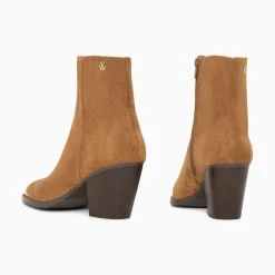 Bottines Santiags Jenn Camel A Talon