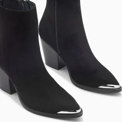 Bottines Santiags Jenn Noires A Talon