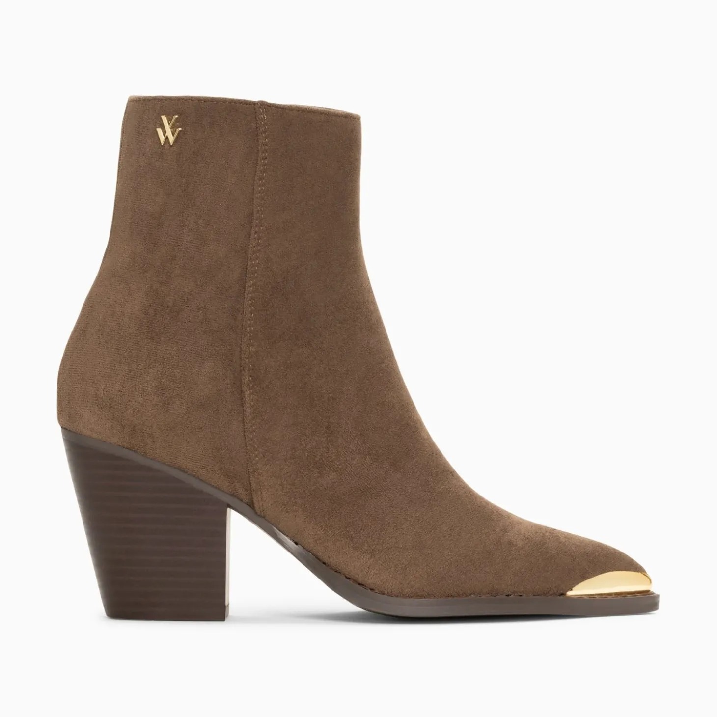 Bottines Santiags Jenn Taupe A Talon