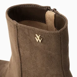 Bottines Santiags Jenn Taupe A Talon