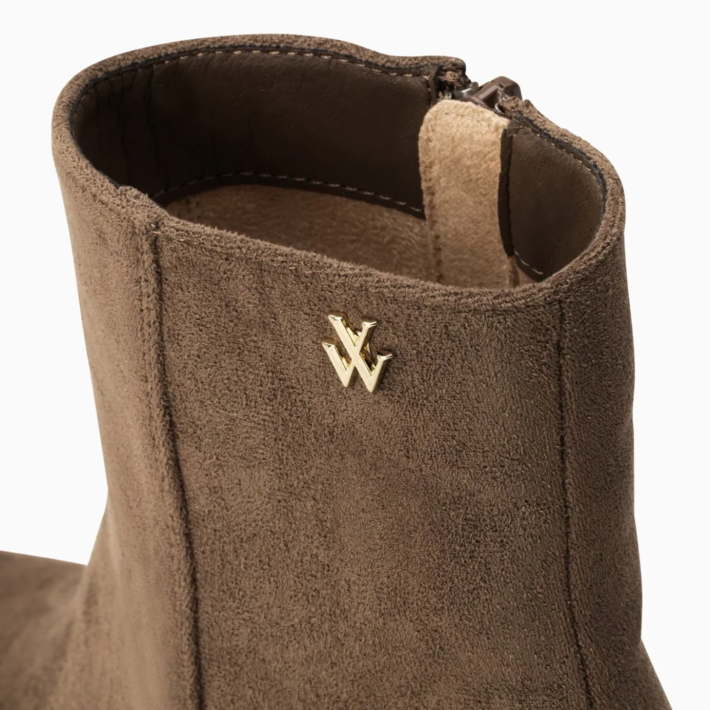 Bottines Santiags Jenn Taupe A Talon
