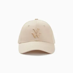 Casquette Clem Beige A Monogramme Brode