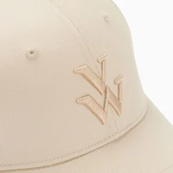 Casquette Clem Beige A Monogramme Brode