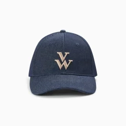 Casquette Clem Denim A Monogramme Brode