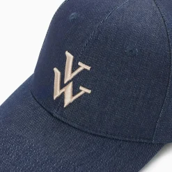 Casquette Clem Denim A Monogramme Brode