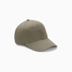 Casquette Clem Kaki A Monogramme Brode
